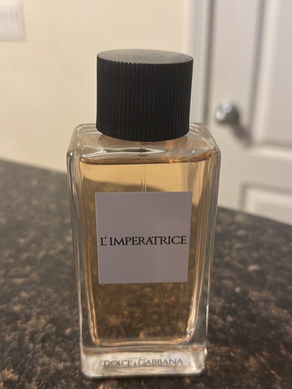 Fragrance Bottle on Product Page